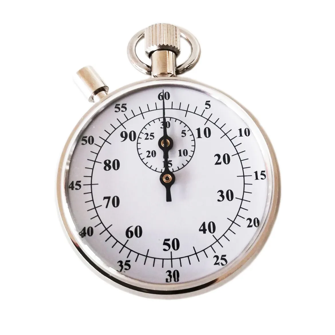 Gelsonlab HSPM-032 Stainless Mechanical Stop Watch Sports Chronograph Running Timer Handheld Stopwatch