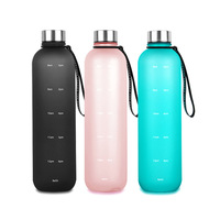 Botol Air Celana Dalam Lurus 1L Tekstur Matte, Botol Air Lucu Tahan Lama Tekstur Matte untuk Sekolah