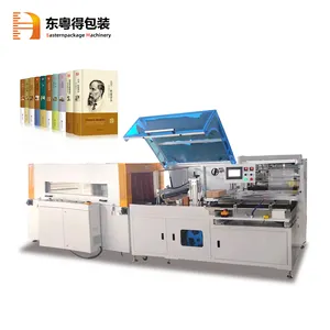 Automatic Bottle Capping Shrink Wrapping Machine Carton Box Shrink Tunnel L Sealer Heat Shrink Packaging Machine