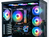 Refroidisseur CPU RGB 120 mm avec 4 caloducs, ventilateur PWM silencieux, dissipateur thermique pour Intel LGA1700 1200 AMD AM5 AM4 PC Gaming – Vente en gros