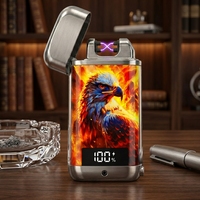 Briquet Électrique Falcon X 2026 – Stock entrepôt UE France – Étui élégant et portable pour accessoires de fumeur avec recharge USB