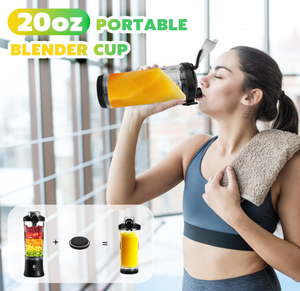 Household Small Electric <b>Juice</b> <b>Extractor</b> Portable Blender USB Rechargeable Blender Cup for Fresh Fruit Vegetable Smoothie Drinks - Product Image 6