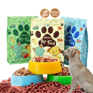 Amostras grátis Gulten Free Fresh Meat 20kg Bag Supply Dry Dog Food