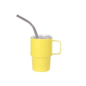 3Oz Double Wall Vacuum Insulated Stainless Steel <b>Thermos</b> Wine Glass Coffee Mini Shot Glass Tumbler Mug <b>Cups</b> With Handle - Product Image 1