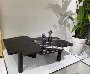 Tavolino da Caffè Moderno di Lusso in Legno Massello, Design Italiano di Alta Gamma con Vano Portaoggetti - Product Image 5