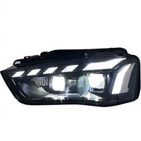 Feux avant LED pour Audi A4 S4 2013-2016 B8.5 B9.5, phares améliorés, accessoires LED très vendus, feux avant