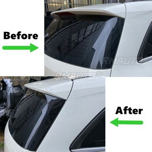 Aileron arrière de voiture noir brillant/aspect carbone, garniture de protection latérale pour Mercedes-Benz Classe B B180 B200 W246 2012-2018 - Product Image 3