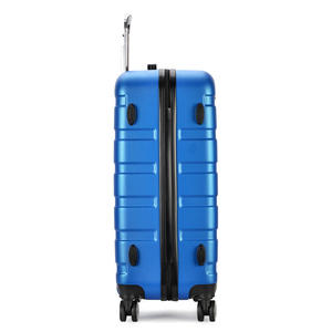 Manufacturer Wholesale Foreign Trade ABS <strong>Suitcase</strong> Spinner Wheel Luggage Three-piece Set Boarding <strong>Suitcase</strong> Password Trolley Bag - Product Image 4