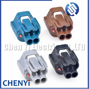 Conector de 2 pines para inyector de combustible PA847-02127 15316989 6189-0670 90980-11285 para Toyota Lexus Isuzu Denso <span class=keywords><strong>Naza</strong></span> Nissan - Product Image 2
