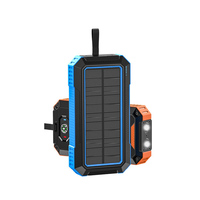PD65W Batterie externe pour ordinateur portable 30000mAh, Banque d'énergie solaire étanche avec boussole et lampe de poche LED, Station de charge portable SP0031