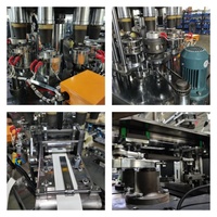 Machine de fabrication de gobelets jetables Machine de fabrication de gobelets en papier entièrement automatique à ultrasons