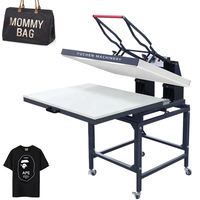 Nouvelle presse à chaud pour sublimation textile automatique manuelle BW 80X100CM, machine d'impression à plat, vêtements, 220V/110V