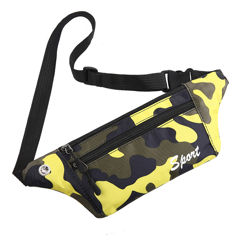 Grande fleur camouflage jaune