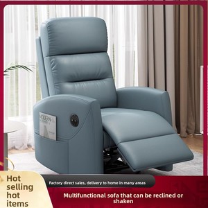 Silla de masaje mecedora reclinable eléctrica de cabina individual moderna, muebles multifuncionales para el hogar para ancianos, chaise lounge para sala de estar - Product Image 3