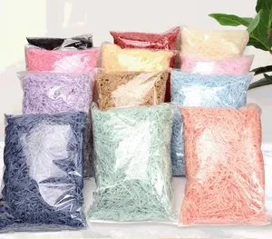 Großhandel Hochwertige dekorative Crinkle Shred ded Paper Füllung für Geschenk box Korb füller