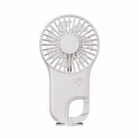 2025 baru Carabiner genggam Mini kipas USB bahan PC Modern pengisi daya portabel kipas luar ruangan dengan hadiah Cetak