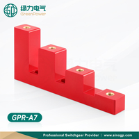 GPR-A7 étape isolateur SMC cuivre basse tension soutenant l'isolation de barre omnibus pour le système de Distribution d'énergie équipement électrique