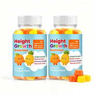 Gummies de soutien nutritionnel pour enfants, fabrication sur mesure, marque privée, vitamines et minéraux pour enfants, nutrition osseuse, usine OEM