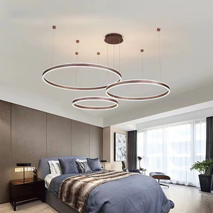 <span class=keywords><strong>Lampadario</strong></span> LED Moderno <span class=keywords><strong>a</strong></span> Soffitto di Alta Qualità con 4 Anelli Circolari Contemporanei per Interni - Product Image 3