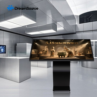 Pantalla Táctil LCD de 55 Pulgadas con Sistema Android para Señalización Digital, Kiosco Publicitario, Centro Comercial, Ascensor, Autoservicio