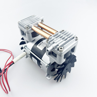 Pompe à vide électrique CC haute pression à double tête CKKFLO PF-8501 -85kPa 30LPM 130W, structure à piston en aluminium moulé, automobile