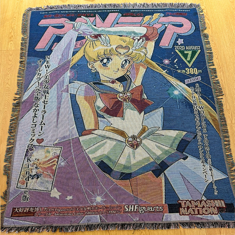 Low Moq Custom Woven Jacquard Blanket