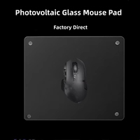 Nouveau tapis de souris en verre de jeu PV renforcé nouvelle mise à niveau réponse plus lisse FPS Gaming Business tapis de souris en verre modèles personnalisés