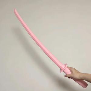 Noël <span class=keywords><strong>Katana</strong></span> jouet épées Cosplay accessoires Yiwu <span class=keywords><strong>Katana</strong></span> épée réel samouraï japonais Halloween unisexe en plastique épée chaque sac OPP - Product Image 2