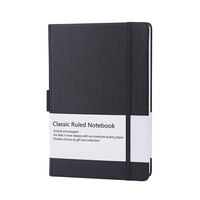Carnet de notes professionnel A5 personnalisé, journal en cuir PU personnalisé, couverture rigide, logo personnalisé pour carnet de notes professionnel