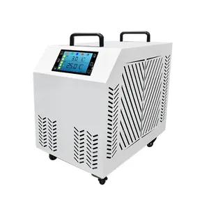 2024 günstiger Preis Kühlmaschine 1/3 PS 1/2 PS kleiner Kalttieffluss-Eis-Badewasserkühler mit Filter
