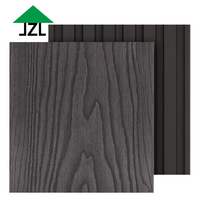 JZL Offre Spéciale Moderne 3D Texture Bois WPC Terrasse Imperméable Extérieur PVC Bambou Teck Matériau Composite Cours Jardins 18mm