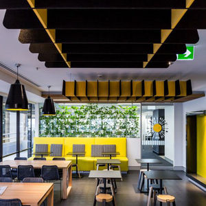 <span class=keywords><strong>Panneau</strong></span> <span class=keywords><strong>acoustique</strong></span> coloré de déflecteurs d'ANIMAL FAMILIER de <span class=keywords><strong>prix</strong></span> usine Panneaux insonorisants décoratifs légers acoustiques suspendus hexagonaux - Product Image 6