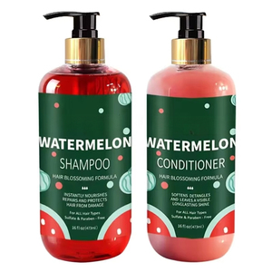 2026 <strong>Happy</strong> New Year Merry Christmas Gift Anti Hair Loss Treatment Vegan Dandruff Watermelon Organic <strong>Shampoo</strong> and Conditioner - Product Image 6