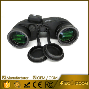 Jumelles compactes et puissantes 7x50 10x50 étanches avec boussole, système de prisme Porro Bak4, verre optique pour utilisation en extérieur - Product Image 2