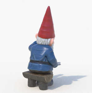 Gnomo da Giardino Gonfiabile Gigante con Lanterna, Statua per Decorazione Esterna - Product Image 4