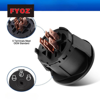 Interruptor de Encendido 925-04659 con Llave, 5 Terminales para Tractores Cortacésped MTD Craftsman Ariens Bad Boy, Repuestos