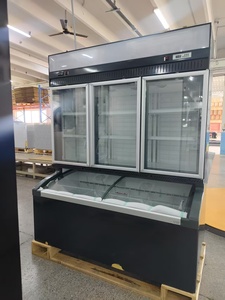 Équipement de réfrigération pour supermarchés / Vitrine réfrigérée à porte vitrée pour boissons / Vitrine réfrigérée pour viande - Product Image 4