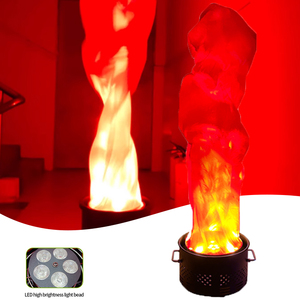 Đèn LED ngọn lửa giả bán buôn nhà máy, dùng cho sân khấu, DJ, tiệc tùng, điều khiển từ xa, hiệu ứng lửa, 30cm/50cm - Product Image 1