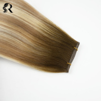 Cheveux humains 100% naturels, lisses, vierges chinois, teints, Genius Single Weft