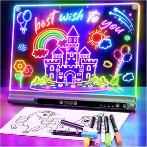 Tavoletta da Disegno per Bambini, Lavagna Magica LCD Colorata, Giocattolo Educativo per Scrittura e Disegno - Product Image 1