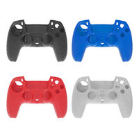 AOLION AL-P5023 Housse de protection en silicone pour manette PS5, capuchons antidérapants pour joystick, accessoires pour manette de jeu