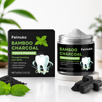 Polvo Dental de Carbón de Bambú para Uso Doméstico, Limpieza Suave y Profunda, Blanqueamiento Dental, Aliento Fresco, Cuidado Diario