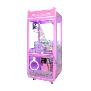 4 người chơi búp bê điện tử vuốt Arcade Máy cẩu lớn mua Búp Bê Thương mại Đồ chơi cần cẩu trò chơi vuốt Máy Arcade