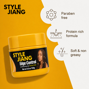 Gel Coiffant Fixation Forte Sans Résidus pour Bords Lisses Cheveux Naturels – Marque Privée – Fournisseur OEM - Product Image 5