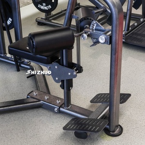 Shizhuo Plaque d'équipement de gymnastique commerciale en acier puissant Chargé Iso Latéral Large Lat Pull Down Machine - Product Image 5