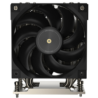 Refroidisseur de processeur pour serveur de bureau COOLSERVER SP3 4U M98 PRO, 6 caloducs, faible bruit, cuivre et aluminium, dissipateur thermique à double roulement à billes, TDP 410W, 12V