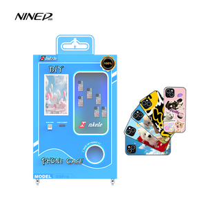Gagnant-gagnant Vente à chaud Technologie d'impression UV Entièrement automatique Self Service DIY Conception personnalisée Boîtier de téléphone Distributeur automatique - Product Image 1