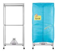 Séchoir à linge électrique domestique 1000W, double couche, tubes en acier inoxydable H-802F, machine de séchage Good Wife HaOQIZI
