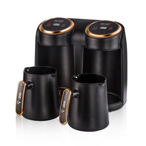 RAF 600W caffettiera <span class=keywords><strong>turca</strong></span> doppia capacità 300ml multi uso birrificio elettrico per caffè acqua e latte con design moderno - Product Image 4