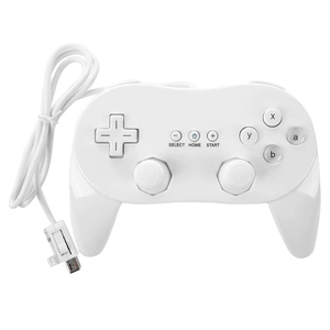 Manette de jeu filaire avec moteur de vibration, télécommande, manette de jeu, joypad pour <span class=keywords><strong>Wii</strong></span> Classic Pro, accessoires de jeu de deuxième génération - Product Image 6